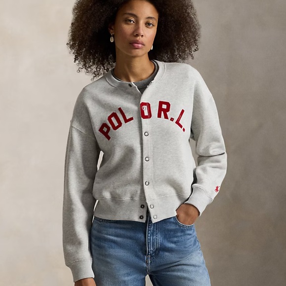 Polo Ralph Lauren Tops - Polo Ralph Lauren Logo Fleece Cardigan
